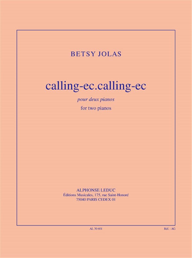 Calling-ec.calling-ec pour 2 pianos